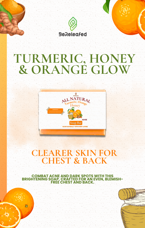 Turmeric, Honey & Orange Glow - Clearer Skin for Chest & Back