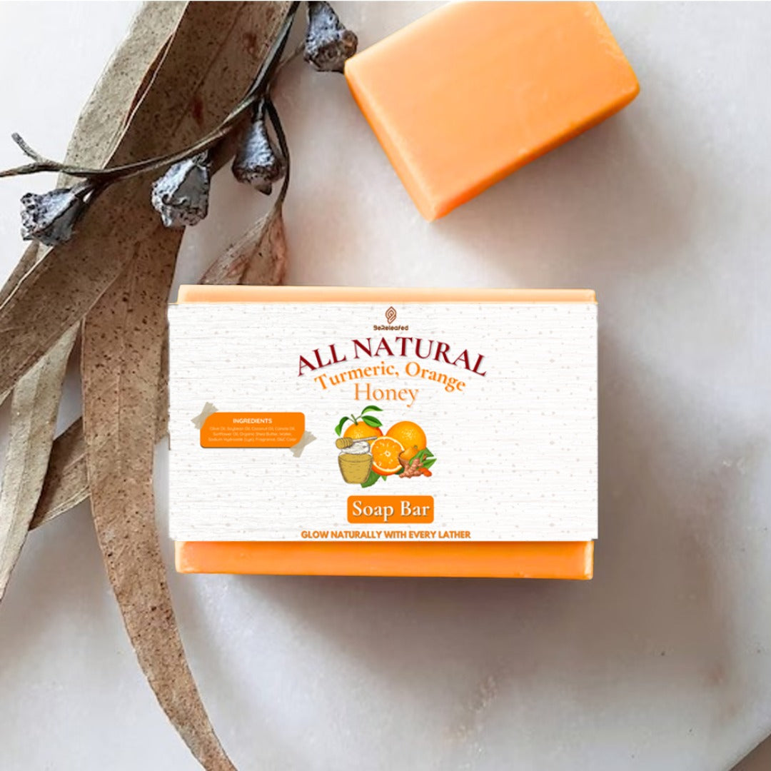 Turmeric, Orange & Honey Bar Soap